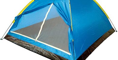 AKTIVE , Tienda Campaña Dome 4 Personas 210 X 240 130 Cm Unisex Adulto, Azul (Blue), X X Cm