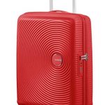 American Tourister Spinner 55/20 Tsa Exp, Zapatos Mujer, Rojo (coral Red), S 55cm-41L