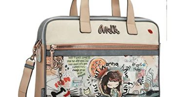 Anekke | Portadocumentos Fun & Music | Accesorios y Complementos para Mujer | Bolsos Maletín de Mujer