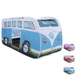Board Masters VW Collection - Volkswagen Furgoneta Hippie Bus T1 Van Tienda de campaña Pop up para niños (Azul & Blanco)