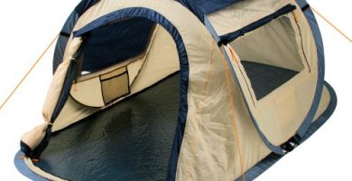 CampFeuer Tienda de Campaña Ligera Quiki I 2 Personas I Pop-up I Acampar I Festivales I Vacaciones I Resistente al Agua