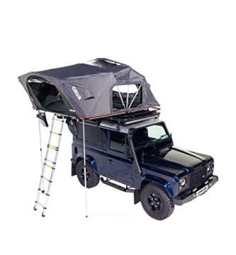 Crua Outdoors AER Maxx - Tienda de campaña para 4 a 5 personas, color verde, para todas las estaciones, multiusos, duradera y portátil, para acampar en coche