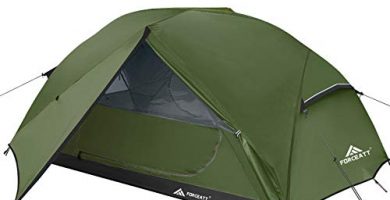 Forceatt Tienda de Campaña 2-3 Personas 100% Impermeable, Ventilación Doble Capa Peso Ligero Acampar Tienda, Fácil de Instalar, Ideal para Practicar Senderismo y Actividades al Aire Libre.
