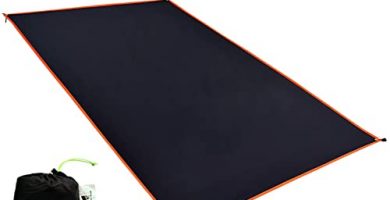 GEERTOP Lona de Suelo para Tiendas de Campaña Impermeable Ligera 2 Personas - Talla 140 x 210 cm (250g) - Toldo para Senderismo, Acampadas, Picnics (XL)