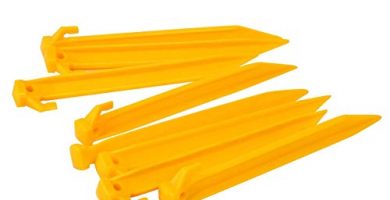 Gelert - Pinzas de plástico Unisex para Tienda de campaña, Ligeras y Brillantes, Talla única
