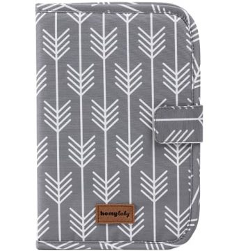 HOMYBABY® Portadocumentos bebé - Porta documentos cosas para bebes - Neceser bebe recien nacido - Regalo bebe - Organizador bebe para tarjetas, pasaportes, libro de familia.…