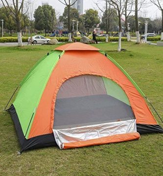 HYU Tienda de campaña para 6 plazas Personas Impermeable Acampada Camping Carpa iglú