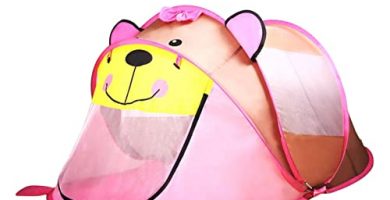 Joyivike Tienda de Juegos para niños - Tienda de campaña Tiger Ball Pit para Interiores y Exteriores - Cartoon Tiger Ball Pit Kids Playhouse para niños pequeños Niños Niñas Regalo, Tienda emergente