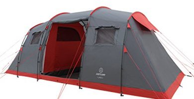 Justcamp Lake 6 Tienda de campaña familiar 6 Personas (560 x 230 x 200 cm)