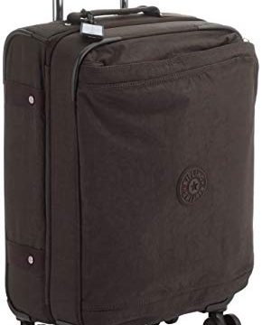 Kipling SPONTANEOUS S, Maleta de cabina, con 4 ruedas 360°, Candado TSA, 53 cm, 37.5 L, Negro (Black Noir)