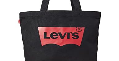 Levi's LEVIS FOOTWEAR AND ACCESSORIESBatwing Tote WMujerBolsos totesNegro (R Black) 39x14x30 centimeters (W x H x L)