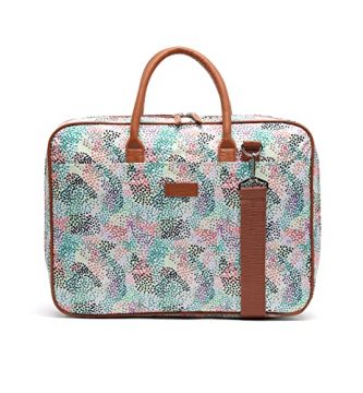 MISAKO PUNTILLE PORTAORDENADOR - Maletín para portátil - 41X30X10 CM - Portadocumentos resistente Multicolor