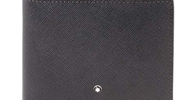 Montblanc Sartorial Portatarjetas de Bolsillo para 5 Tarjetas, Portadocumentos Unisex Adulto, Gris Oscuro(Gris), Única