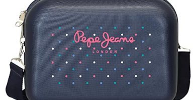 Pepe Jeans Molly, Neceser ABS Adaptable Niñas, Multicolor, 29x21x15 Cms