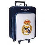 Real Madrid Magnum Equipaje Infantil, 52 cm, 26 litros, Blanco