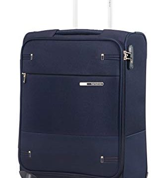 Samsonite Base Boost Spinner S Equipaje de mano, 55 cm, 39 L, Ancho: 40 cm, Azul (Navy Blue)