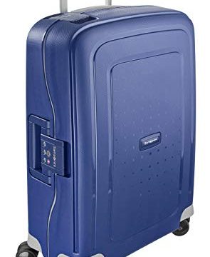 Samsonite S'Cure Spinner S - Maleta de equipaje, S (55 cm - 34 L), Azul (Dark Blue)