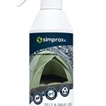 simprax® Impermeabilizante para tienda de campaña en spray - 500 ml - Spray impermeabilizante - Oeko-tex Eco-Passport - Resistente a los rayos UV y biodegradable