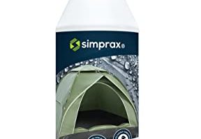 simprax® Impermeabilizante para tienda de campaña en spray - 500 ml - Spray impermeabilizante - Oeko-tex Eco-Passport - Resistente a los rayos UV y biodegradable