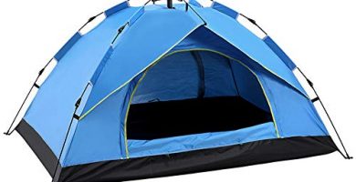 Tienda de Campaña Instantánea de La Familia 2-4 Personas Pop Up Automático Carpas Impermeable, Tiendas de Campaña Familiares, para Camping o Festivales, Acampada, Familiar (Dark Green,150 * 200cm)