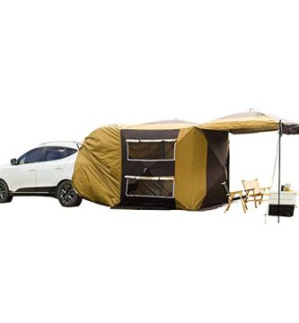 Tienda de campaña para Maletero de Coche, 495 cm x 180 cm, Gran Espacio, Tienda de campaña Trasera para Coche, construcción rápida, Tienda de campaña para Coche con Capacidad para 3-4 Personas, apli