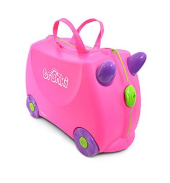 Trunki Maleta niña correpasillos y equipaje de mano infantil: Trixie (Rosa)