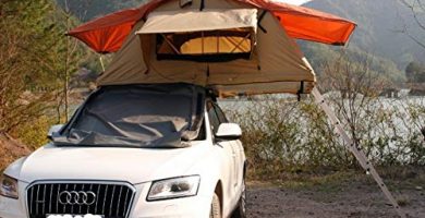 Xljh 2019 fábrica 4 * 4 Fuera de Carretera camión Pop-up Carpa Coche de Fibra de Vidrio Coche Techo Superior Tienda