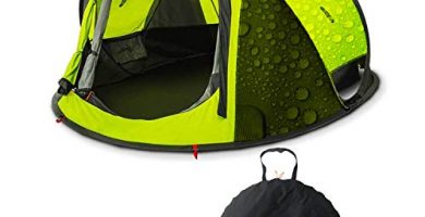 Zenph Tiendas de Campaña Familiares, Tienda de Campaña Instantánea Impermeable a Prueba de Lluvia para 2 Personas, Automático, Emergente Carpa, Refugio del Sol, Verano al Aire Libre